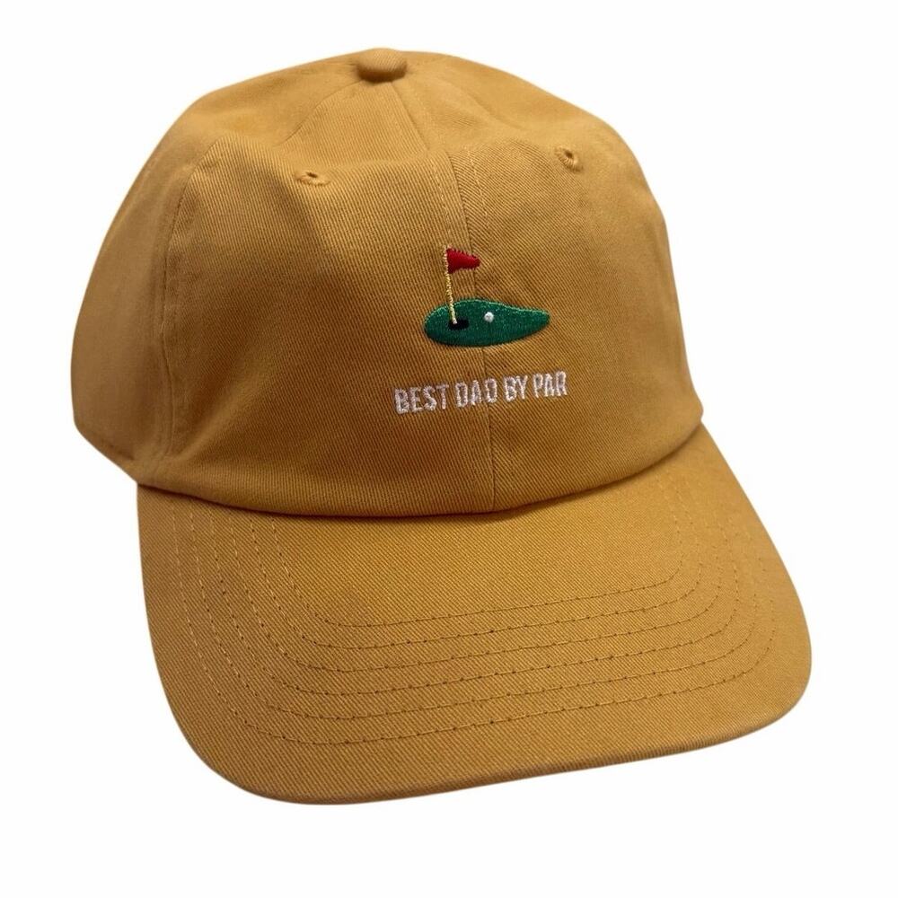 “Best Dad by Par” Golf Baseball Cap – Father’s Day Gift Hat New With Tags